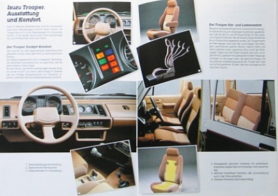 Preview: Izuzu Trooper Brochure 12 Pages 1987 izu-t-op871