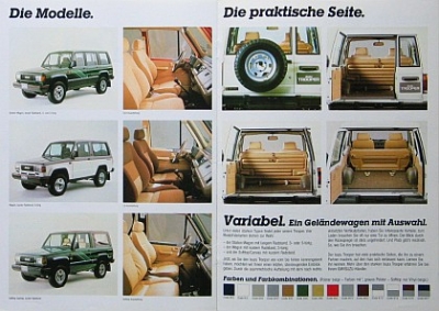 Preview: Izuzu Trooper Brochure 12 Seiten 1987 izu-t-op872