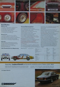 Preview: Jaguar Automobil Brochure Typ XJ 8.1979  jag-op79 Preview: Jaguar Automobil Brochure Typ XJ 8.1979  jag-op79