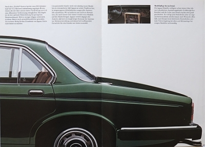 Jaguar Automobil Brochure XJS HE 1983  jag-op832