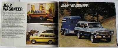 Jeep Wagoneer Brochure  1979  je-op79