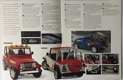 Preview: Jeep Wrangler original Zubehör Prospekt 1994  je-opz94 Preview: Jeep Wrangler original Zubehör Prospekt 1994  je-opz94
