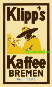 Preview: Klipp's Kaffee Werbe-Plakat Entwurf um 1920  klip-po01 Preview: Klipp's Kaffee Werbe-Plakat Entwurf um 1920  klip-po01