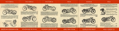 Deutsche Motorräder Brochure Max Königer Wien 1936