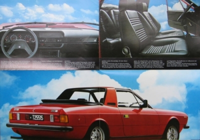 Preview: Lancia Beta Spider 2000 Automobil Brochure 1980 lan-op005 Preview: Lancia Beta Spider 2000 Automobil Brochure 1980 lan-op005