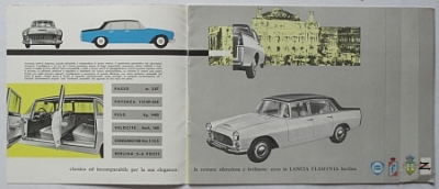 Preview: Lancia Flamina Sport Zagato Brochure 12 Sides  1962  lan-op62 Preview: Lancia Flamina Sport Zagato Brochure 12 Sides  1962  lan-op62
