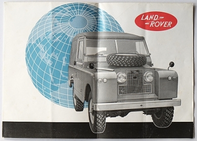 Landrover Serie II  Prospekt 8 Seiten 1963   lr-op63