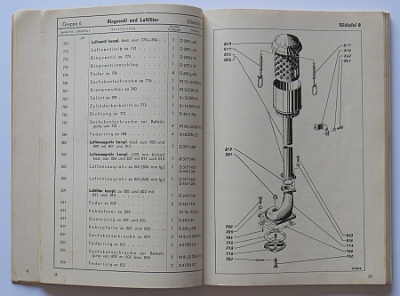 Preview: Lanz Allzweck Bauern Bulldog Ersatzteilliste  Typ D5506 16PS 1951  la-et51