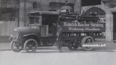 Preview: Benz Gaggenau  Lastwagen Foto  um 1920  lkw-f0916