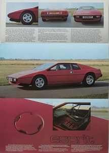 Preview: Lotus Automobil Prospekt Typ Esprit 1975  lot-op752 Preview: Lotus Automobil Prospekt Typ Esprit 1975  lot-op752