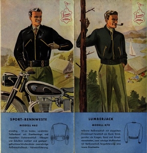 Preview: Motorrad Bekleidung Prospekt  Lywana 1955  lywa-p55 Preview: Motorrad Bekleidung Prospekt  Lywana 1955  lywa-p55