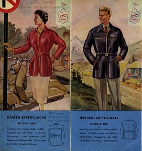 Preview: Motorrad Bekleidung Prospekt  Lywana 1955  lywa-p55 Preview: Motorrad Bekleidung Prospekt  Lywana 1955  lywa-p55