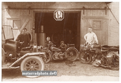 Mabeco Motorrad Poster um 1928  ma-po01