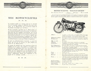 Preview: Magnat Debon Motorrad + Fahrrad  Prospekt 1918 md-p18
