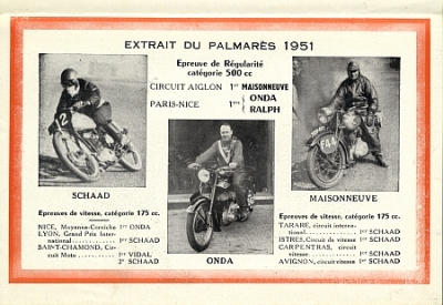 Preview: Magnat Debon Motorrad Prospekt  8 Seiten 1952  md-p52