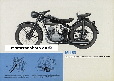 Preview: Maico Motorrad Prospekt  6 Seiten  1950 mai-p50