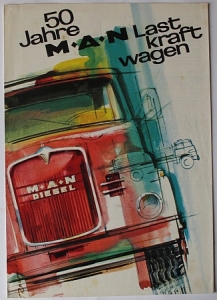 MAN Truck  Brochure 8 Sides  1982  man-82/2