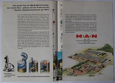 Preview: MAN Truck  Brochure 8 Sides  1982  man-82/2