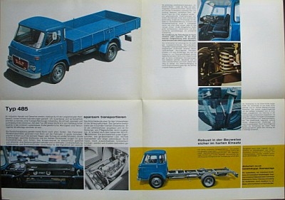 Preview: MAN Truck Brochure/Leaflet 8 pages 1971  man-op71