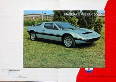 Maserati Automobil Prospekt/Mappe 1979 maser-op792