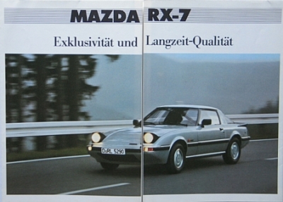 Preview: Mazda Automobil Prospek Typ RX-7 1983  maz-aop831 Preview: Mazda Automobil Prospek Typ RX-7 1983  maz-aop831