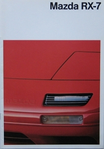 Mazda Automobil Brochure Typ RX-7 2.1989   maz-aop891