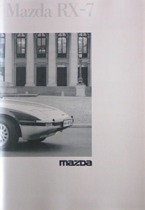 Mazda Automobil Brochure Typ RX-7 1.1985 maz-aop851