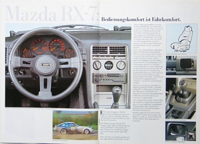 Preview: Mazda Automobil Prospekt Typ RX-7  1.1985   maz-aop851 Preview: Mazda Automobil Prospekt Typ RX-7  1.1985   maz-aop851