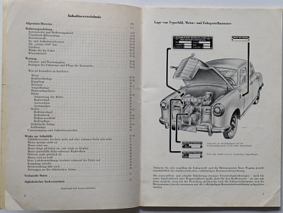 Preview: Mercedes Benz Automobil Bedienungsanleitung Typ 180 D 8.1954 mb-bal54