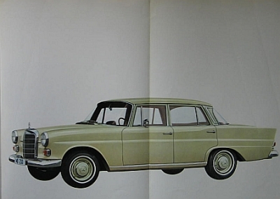Preview: Mercedes Benz Prospekt Typ 200 12.1965 mb-p652