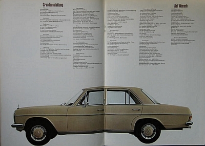 Preview: Mercedes Benz Prospekt Typ 220D 12.1967 mb-p672