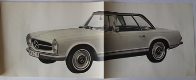 Preview: Mercedes Benz Prospekt 230 SL  30 Seiten  1965  mb-230/1.65