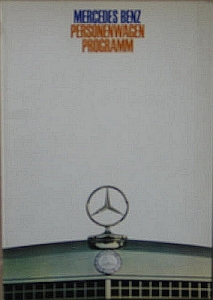 Mercedes Benz Automobil Brochure 8.1969 mb-op0692