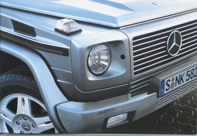 Preview: Mercedes Benz Offroad Brochure 62 Pages 6.2002  mb-g-op02