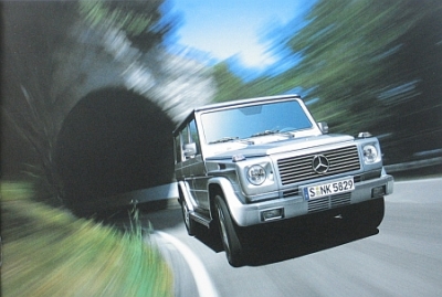Preview: Mercedes Benz Offroad Brochure 62 Pages 6.2002  mb-g-op02