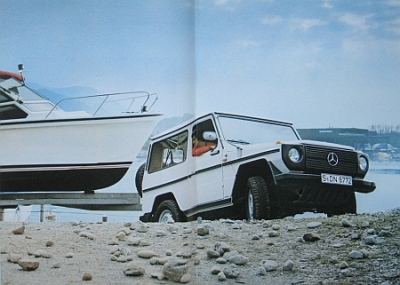 Preview: Mercedes Benz Offroad Brochure 32 Pages 10.1984  mb-g-op84