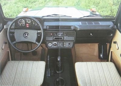 Preview: Mercedes Benz Offroad Brochure 32 Pages 10.1984  mb-g-op84