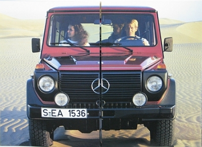 Preview: Mercedes Benz Offroad Brochure 30  Pages 8.1987  mb-g-op87