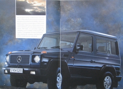 Preview: Mercedes Benz Offroad Brochure 40 Pages 10.1990  mb-g-op90
