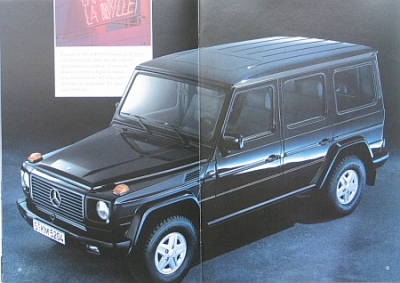 Preview: Mercedes Benz Offroad Brochure 40 Pages 10.1990  mb-g-op90