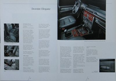 Preview: Mercedes Benz Offroad Brochure 24 Pages 1996  mb-g-op96