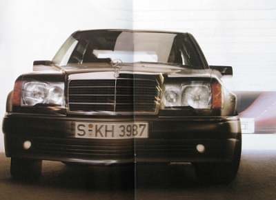 Preview: Mercedes Benz Prestige Brochure Typ 500E 1989  MB-op891