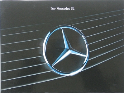 Mercedes Prestige Prospektmappe SL 7.1992   MB-op921