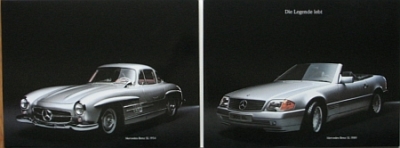 Preview: Mercedes Prestige Brochure SL 7.1992  MB-op921