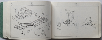 Preview: MB Unimog Ersatzteilliste Type 403/406 8.1972 mbuni-etl72