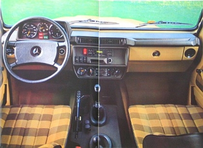 Preview: Mercedes Benz G Model Offroad Brochure 26 Pages 1986 mb-g-op86