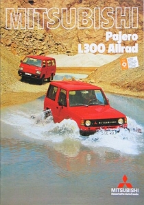 Mitsubishi Pajero Prospekt 16 Seiten 1983 mitsu-p-op83