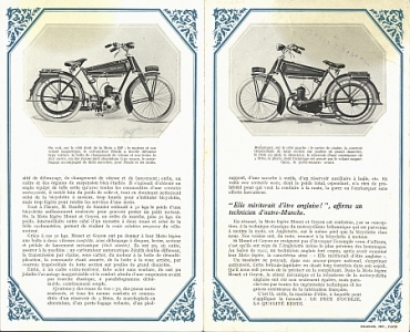 Preview: Monet Goyon Motorrad Prospekt 8 Seiten 1924 mogo-p24