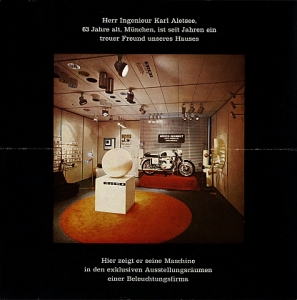 Preview: Münch Motorrad Prospekt  TTS 1200 4 Seiten 1966   mü-op66