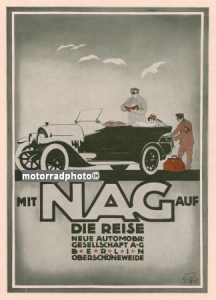 NAG Automobil Poster Layout 1914 nag-po02